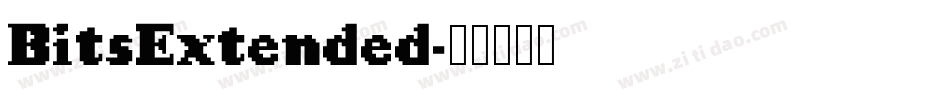BitsExtended字体转换