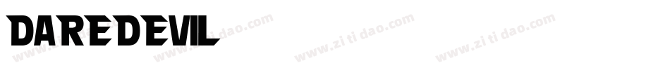 Daredevil字体转换