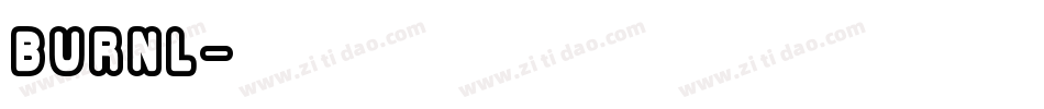 BURNL字体转换