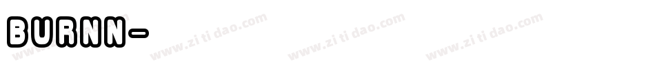 BURNN字体转换