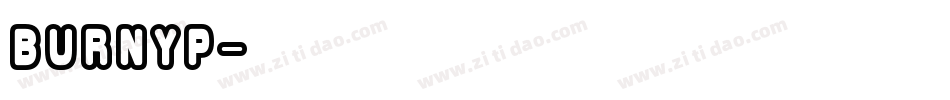 burnyp字体转换