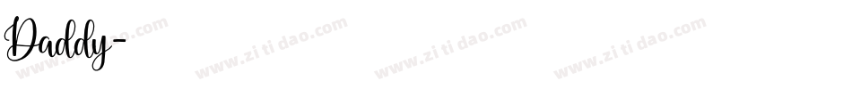 Daddy字体转换