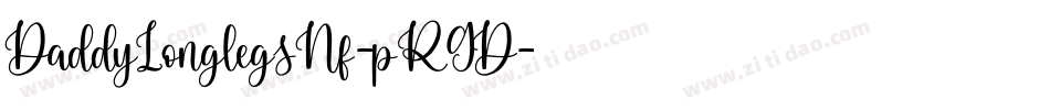 DaddyLonglegsNf-pR9D字体转换