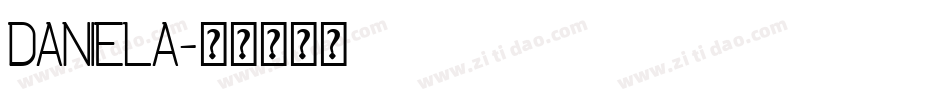 DANIELA字体转换