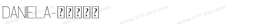 DANIELA字体转换