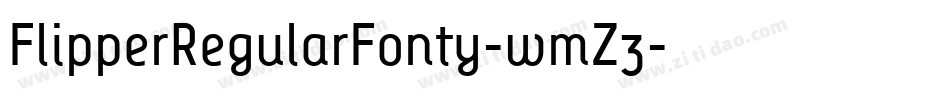 FlipperRegularFonty-wmZ3字体转换