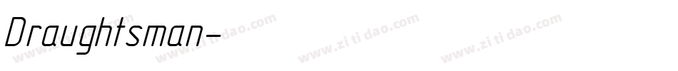 Draughtsman字体转换