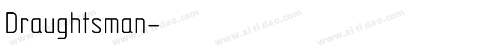 Draughtsman字体转换
