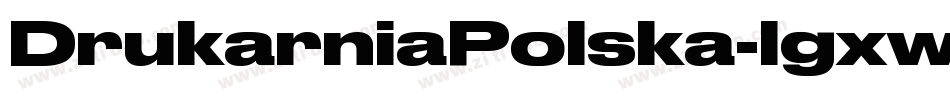 DrukarniaPolska-lgxwZ字体转换
