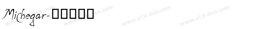 Michegar字体转换
