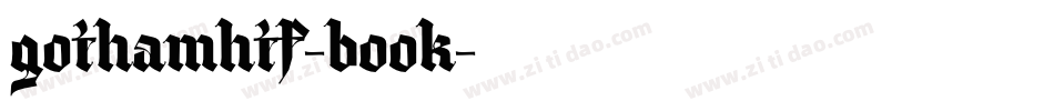 gothamhtf-book字体转换 gothamhtf-book字体转换