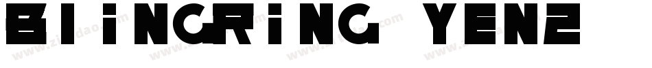 BlingRing-YEn2字体转换