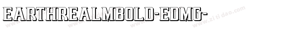 EarthrealmBold-Edmg字体转换