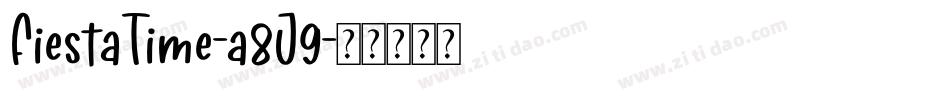FiestaTime-a8J9字体转换
