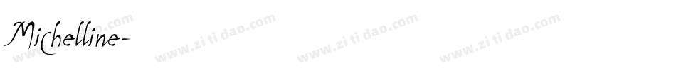Michelline字体转换