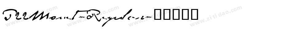 P22Monet-Regular字体转换