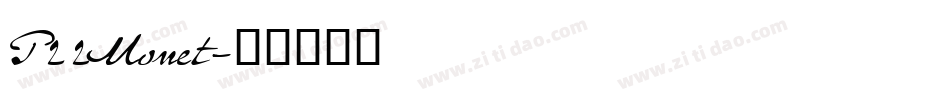 P22Monet字体转换