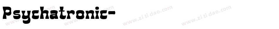 Psychatronic字体转换