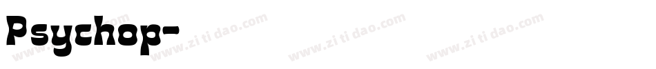 Psychop字体转换