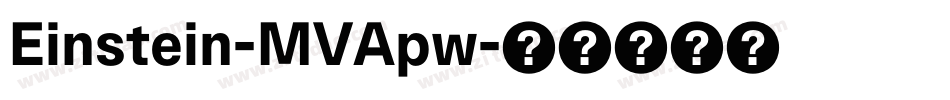 Einstein-MVApw字体转换