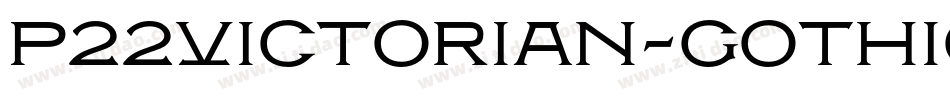 P22Victorian-Gothic字体转换