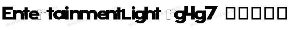 EntertainmentLight-rg4g7字体转换