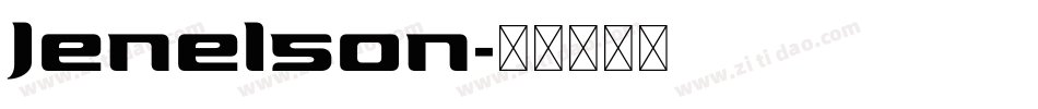 Jenelson字体转换
