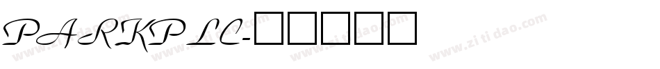 PARKPLC字体转换