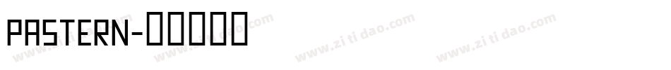 Pastern字体转换