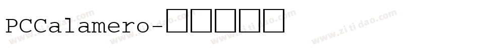 PCCalamero字体转换