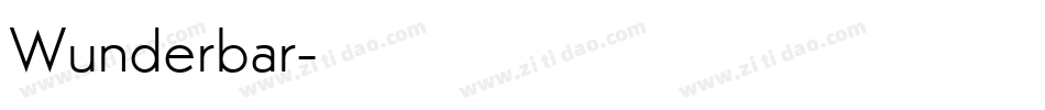 Wunderbar字体转换