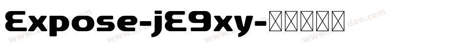 Expose-jE9xy字体转换