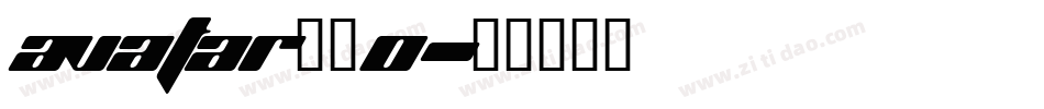AVATAR__0字体转换