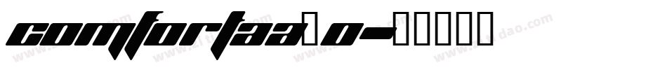 Comfortaa_0字体转换