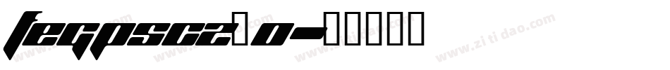 FeGPsc2_0字体转换