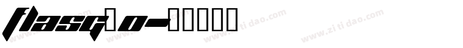 Flasg_0字体转换