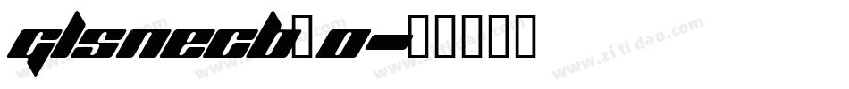 GLSNECB_0字体转换