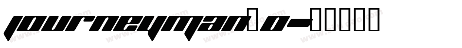Journeyman_0字体转换
