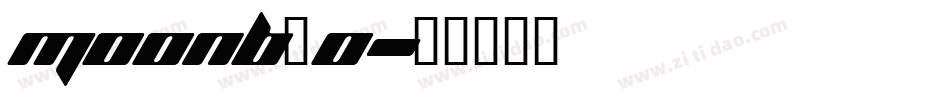 Moonb_0字体转换