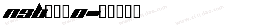 NSB___0字体转换