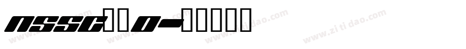 NSSC__0字体转换