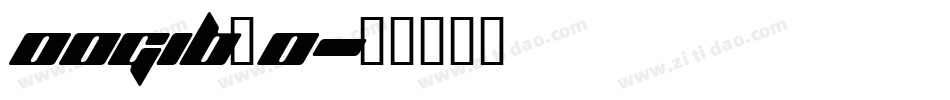 OOGIB_0字体转换