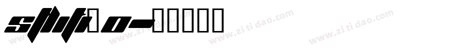 STLITI_0字体转换