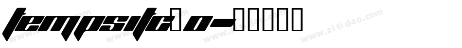 TEMPSITC_0字体转换
