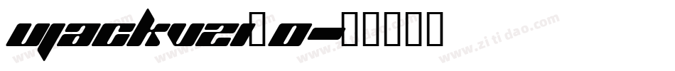 Ujackv2i_0字体转换