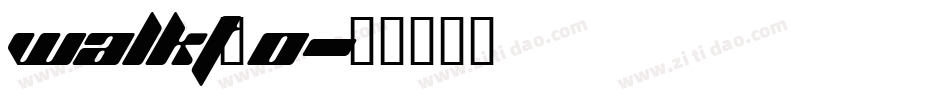 WALKT_0字体转换