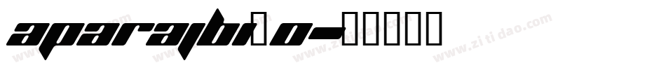 aparajbi_0字体转换