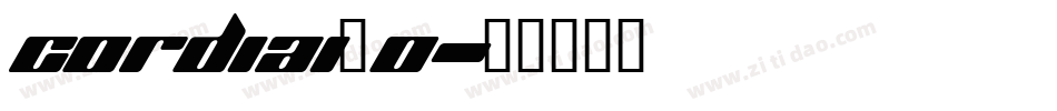 cordiai_0字体转换