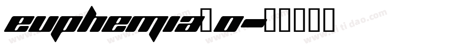 euphemia_0字体转换