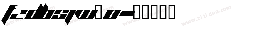 fzdbsjw_0字体转换